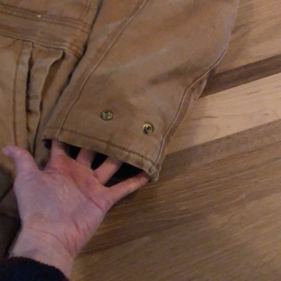 Tan coverall insulated jumpsuit - Picture 5 of 8